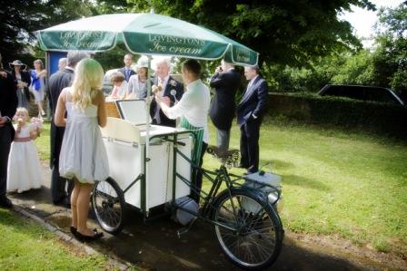 Wedding Ice cream trike