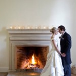 Bride & Groom at Bruisyard Hall